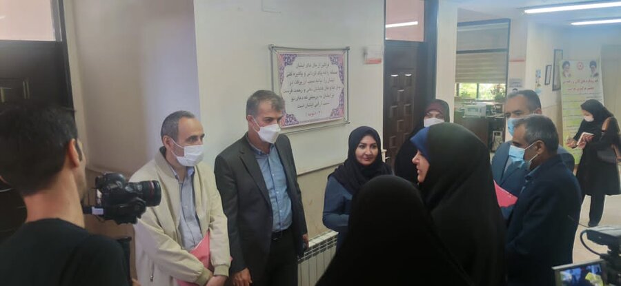دیدار چهره به چهره مدیرکل بهزیستی استان تهران با کارکنان شهرستان دماوند