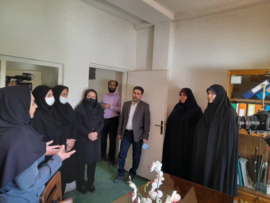 دیدار چهره به چهره مدیرکل بهزیستی استان تهران با کارکنان شهرستان دماوند