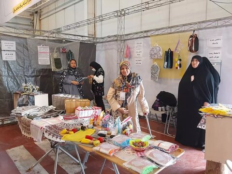 گزارش تصویری | افتتاح نمایشگاه مشاغل خانگی در قزوین