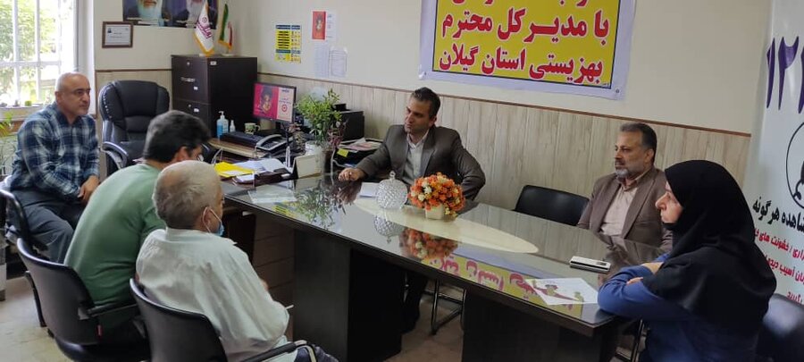 ملاقات مردمی سرپرست بهزیستی گیلان با مددجویان و توانخواهان شهرستان آستانه اشرفیه