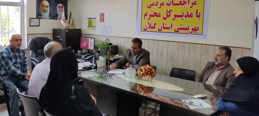 ملاقات مردمی سرپرست بهزیستی گیلان با مددجویان و توانخواهان شهرستان آستانه اشرفیه