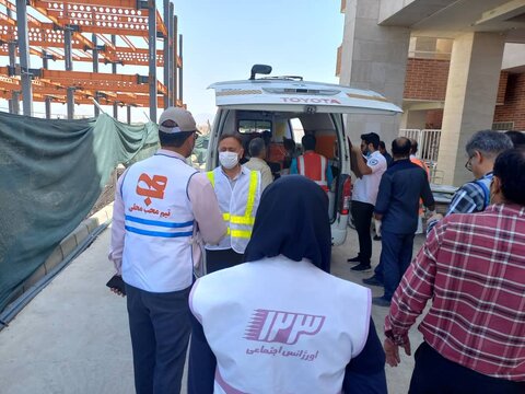ارائه خدمات روانشناختی و مددکاری به حادثه دیدگان قطار مشهد- یزد