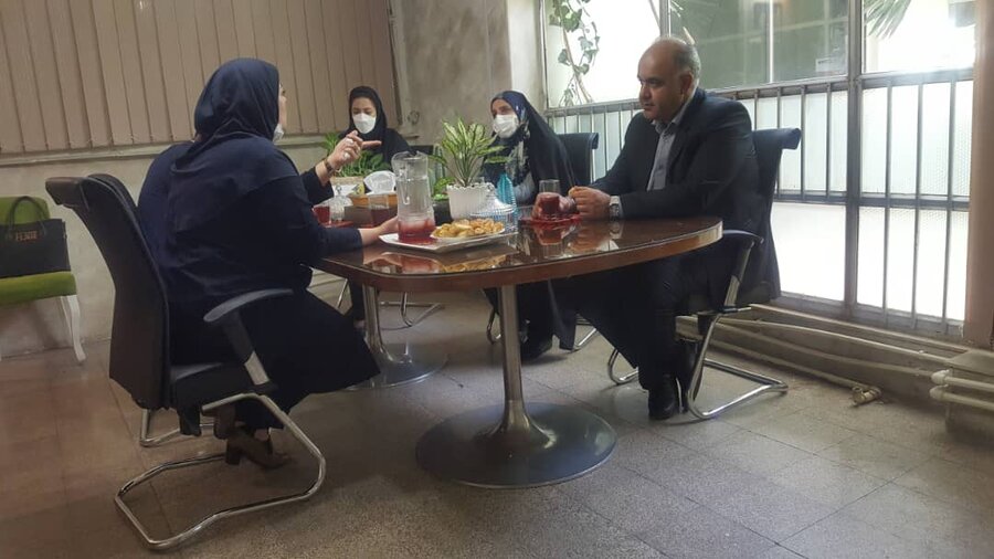بازدید سرزده معاون  اجتماعی بهزیستی استان تهران از مرکز اورژانس اجتماعی ذوالفقاری