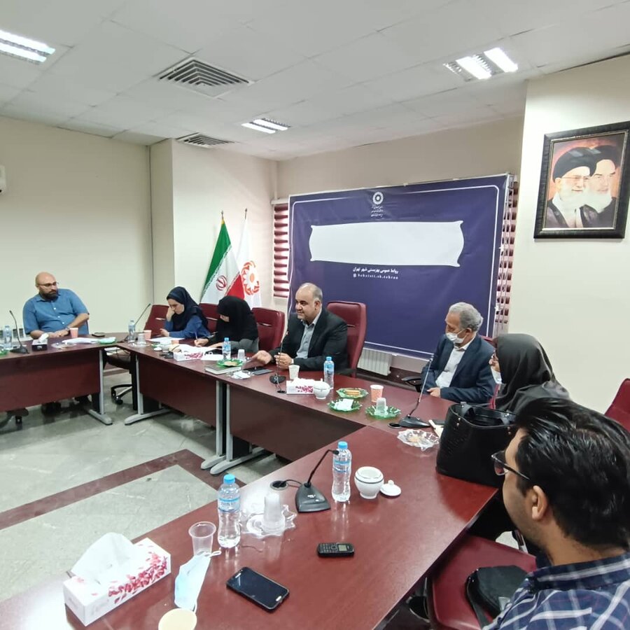 شهر تهران| جلسه هم اندیشی مراکز اقامتی بهزیستی