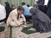 گزارش تصویری | استقرار میز خدمت در محله بلوار توس مشهد 