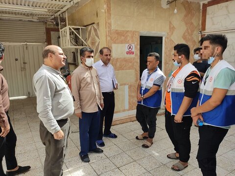 گزارش تصویری|بازدید سرزده سرپرست بهزیستی خوزستان از مراکز اقامتی ترک اعتیاد در اهواز