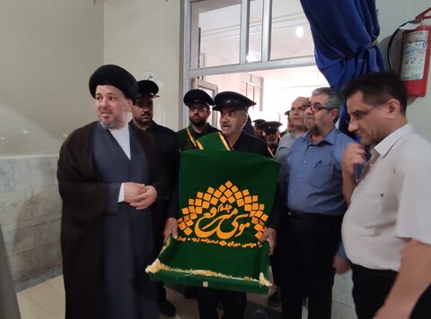گزارش تصویری؛ بازدید رئیس اوقاف منطقه یک قم و مدیراجرایی امامزاده موسی مبرقع(ع)از آسایشگاه