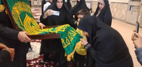 گزارش تصویری/ حضور خادمین آستان قدس رضوی در مصلی امام خمینی بناب