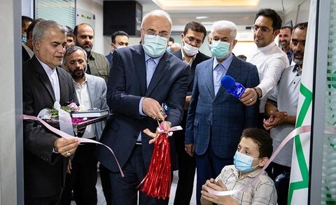 افتتاح مجموعه ورزشی و دندانپزشکی خیریه بهشت امام رضا(ع) با حضور رئیس مجلس شورای اسلامی