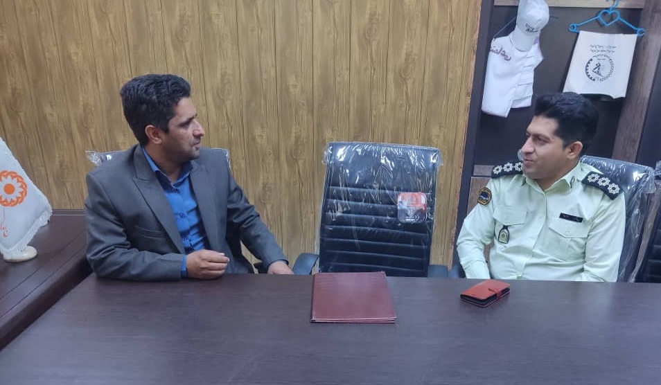 آمادگی پلیس فتای عنبرآباد برای آموزش مددجویان بهزیستی