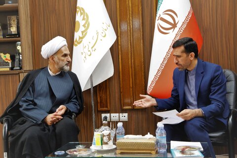 دیدار حجت الاسلام والمسلمین محمدرضا مبلغی نماینده محترم کوهدشت با رییس سازمان بهزیستی کشور