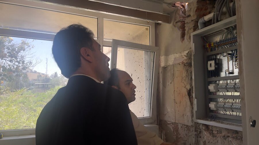 شمیرانات| بازدید سرپرست بهزیستی شمیرانات از بازسازی شیرخوارگاه آمنه
