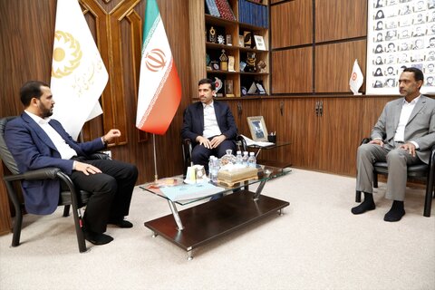 دیدار نماینده مردم اهواز در مجلس شورای اسلامی با رئیس سازمان بهزیستی کشور