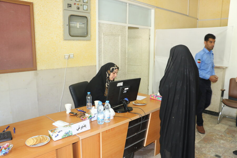 میز خدمت بهزیستی در سفر رئیس جمهور به استان خراسان شمالی آغاز به کار کرد