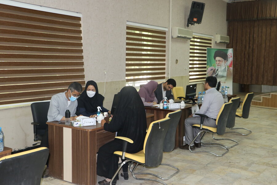 میز خدمت بهزیستی در سفر رئیس جمهور به استان خراسان شمالی آغاز به کار کرد