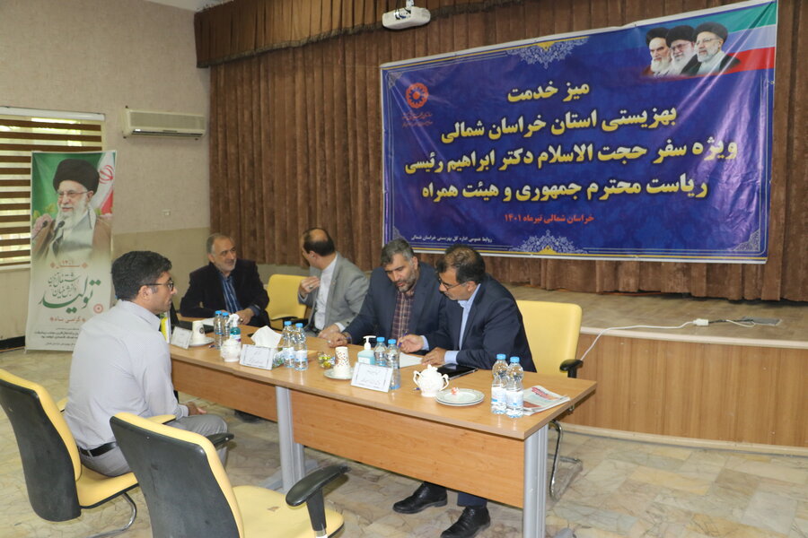 میز خدمت بهزیستی در سفر رئیس جمهور به استان خراسان شمالی آغاز به کار کرد