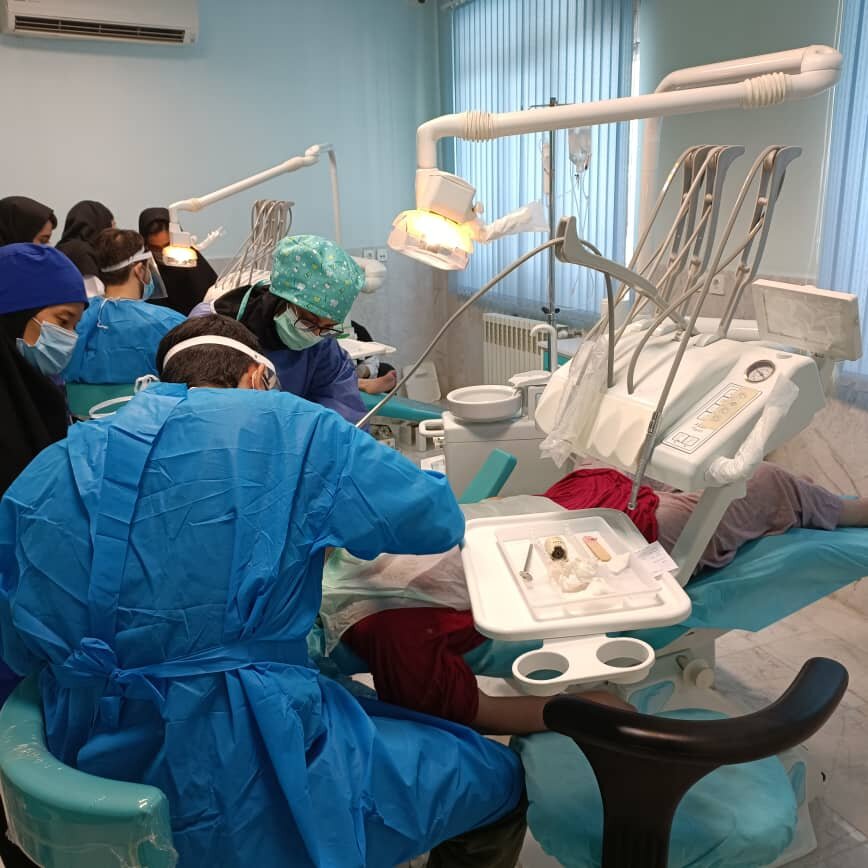 برگزاری اردوی جهادی دندانپزشکی ویژه معلولان ذهنی و جسمی