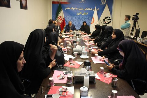 گزارش تصویری| نشست خبری مدیرکل بهزیستی استان البرز به مناسبت گرامیداشت هفته مبارزه با مواد مخدر
