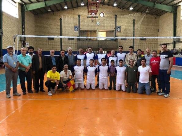 خوزستان قهرمان والیبال پیشکسوتان ناشنوا منطقه جنوب کشور