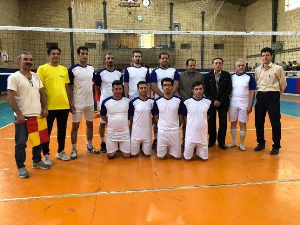 خوزستان قهرمان والیبال پیشکسوتان ناشنوا منطقه جنوب کشور