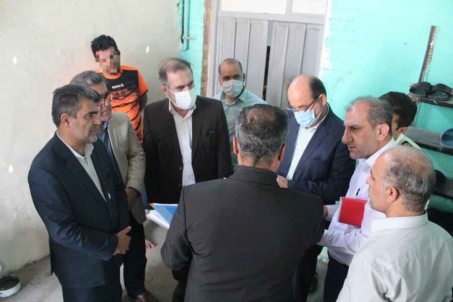 بازدید از مرکز اقامتی ترک اعتیاد