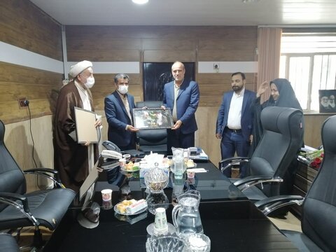 دیدار سرپرست بهزیستی خوزستان با دادستان و رئیس دادگستری شهرستان کارون