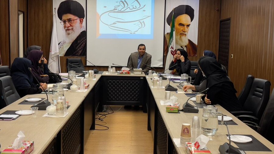 شمیرانات| برگزاری جلسه حوزه رفاه و رابطین ستاد  بهزیستی شهرستان