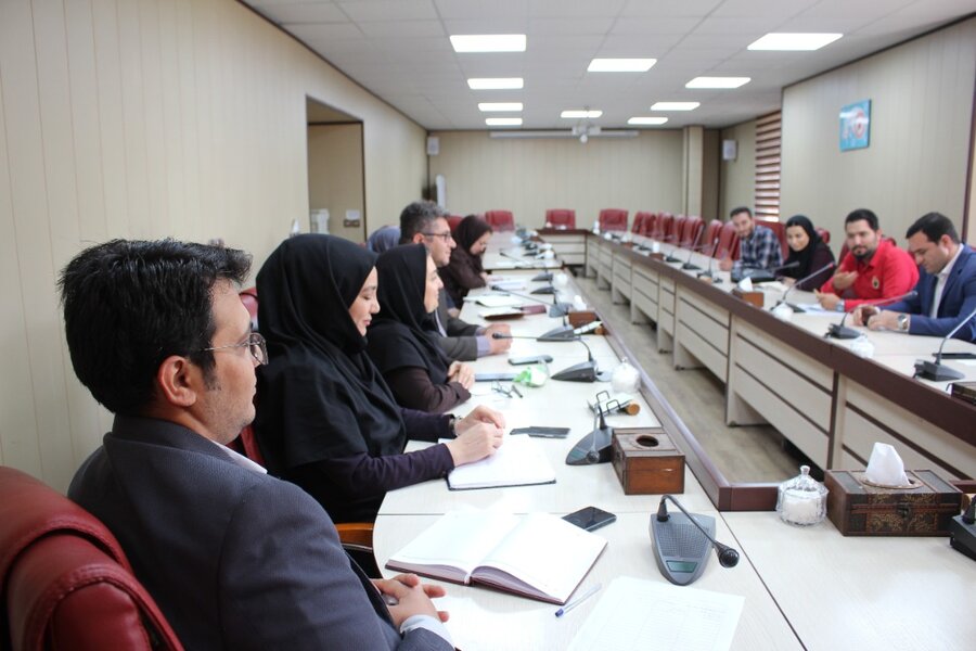 جلسه هم اندیشی مدیرکل با کارشناسان دفتر اعتیاد بهزیستی استان البرز