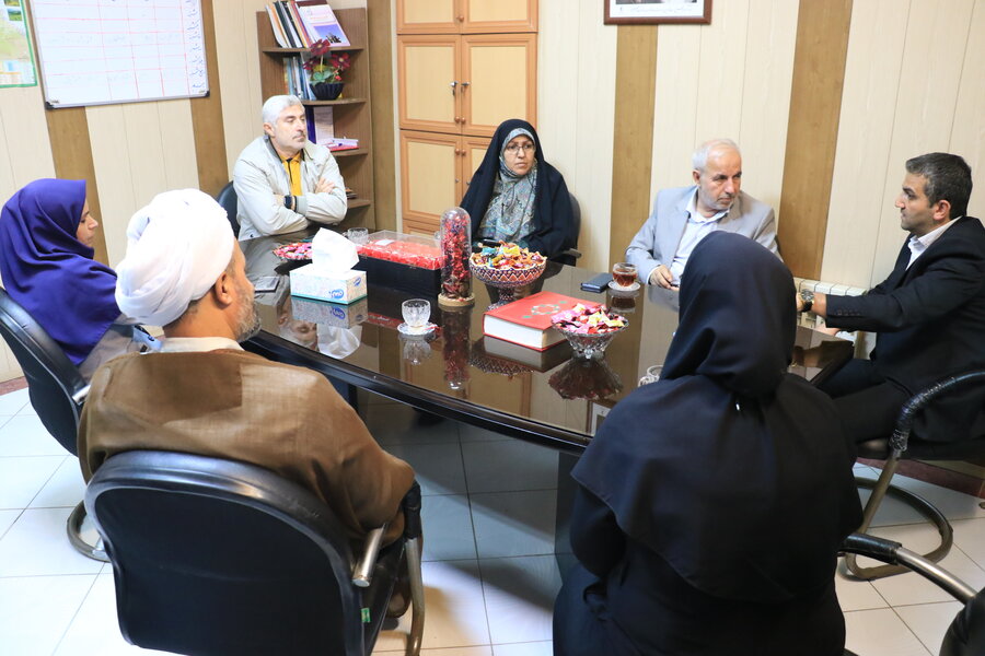 دیدار نماینده مردم رشت در مجلس شورای اسلامی با مدیرکل بهزیستی گیلان