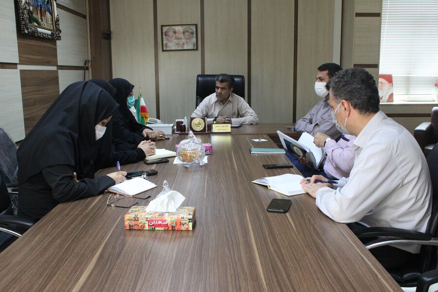 جلسه شورای عفاف و حجاب بهزیستی خوزستان برگزار شد