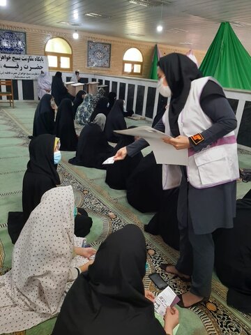 گزارش تصویری|استقرار تیم اورژانس اجتماعی در محل برگزاری نماز جمعه شهرستان مسجدسلیمان