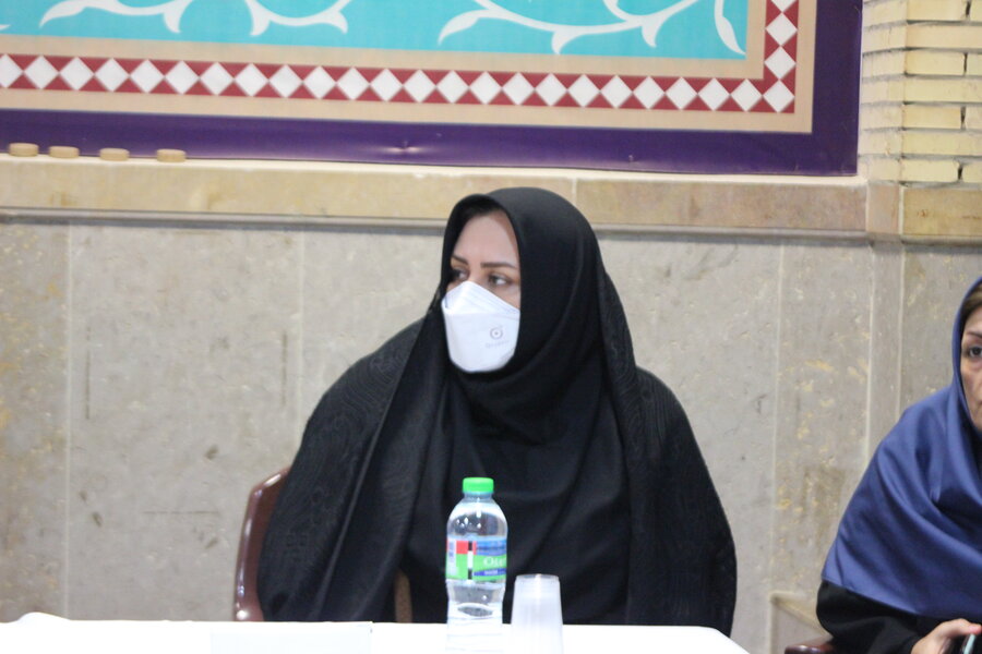 گزارش تصویری|برپایی میز خدمت اداره کل  بهزیستی استان در مصلی نماز جمعه بوشهر