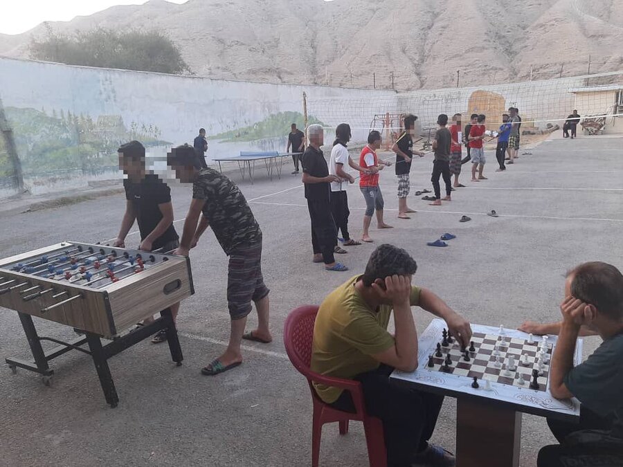 گزارش تصویری|برگزاری مسابقات ورزشی در مرکز اقامتی میان مدت شهرستان مسجدسلیمان 