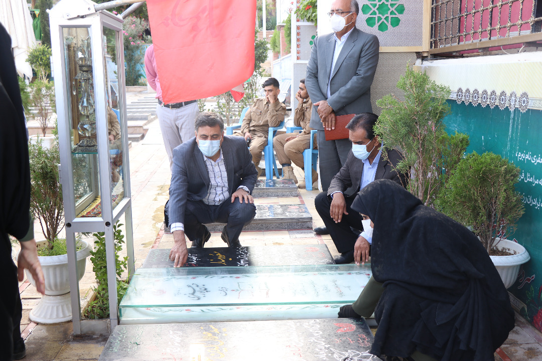 تجدید میثاق پرسنل بهزیستی کرمان با آرمانهای شهدا