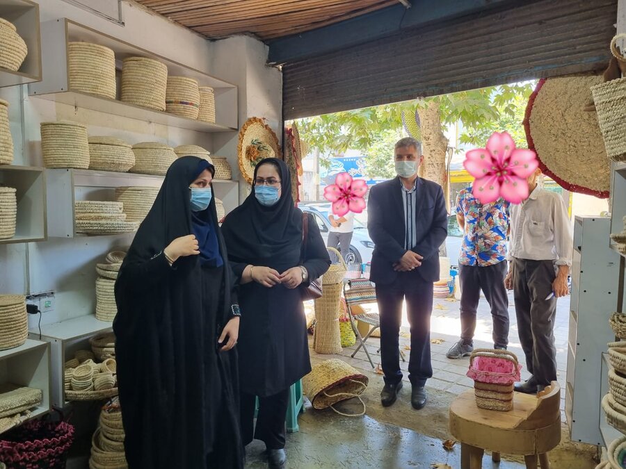 افتتاح طرح های خود اشتغالی در شهرستان لاهیجان