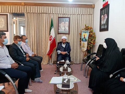 گزارش تصویری| دیدار کارکنان بهزیستی اسکو با امام جمعه و فرماندار