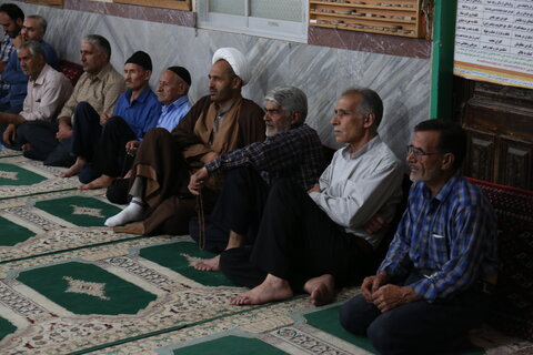 دیدار چهره به چهره مدیر کل بهزیستی استان قزوین با مردم در مساجد