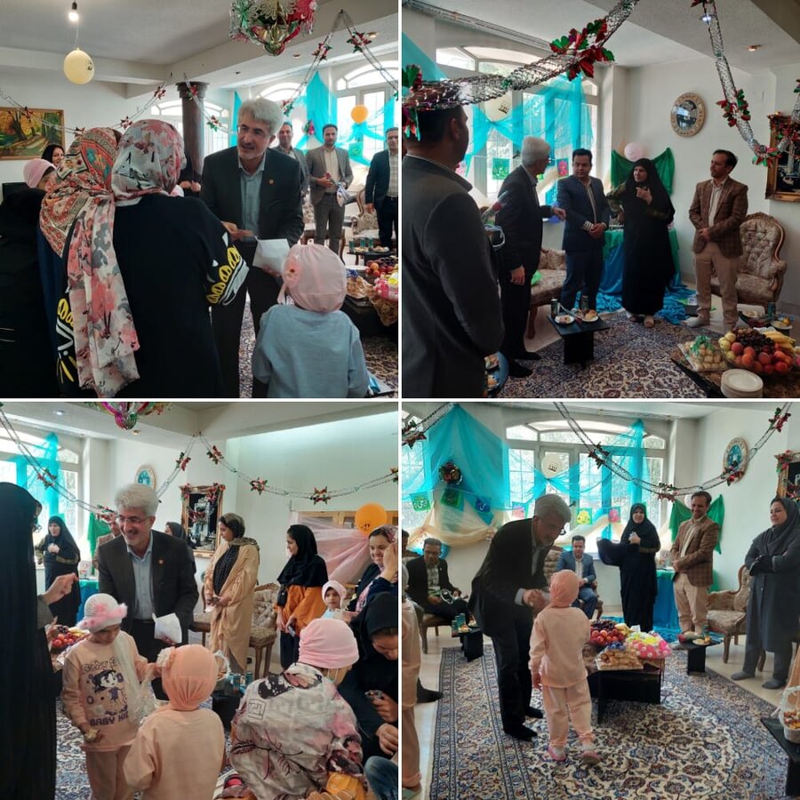 جشن عید غدیر با حضور مدیر کل بهزیستی فارس در سرای رهپویان کوثر