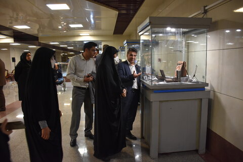 گزارش تصویری | افتتاح اولین نمایشگاه دائمی آثار مددجویان در چهار ایستگاه متروی مشهد