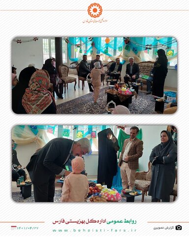 گزارش تصویری/حضور مدیر کل بهزیستی فارس در سرای مهر رهپویان کوثر(دخترانه)  و جمعی از فرزندان هدایت شده به زندگی مستقل