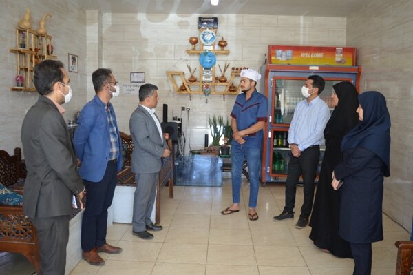 چادگان| افتتاح طرحهای مسکن و اشتغال با حضور معاون مشارکتهای مردمی