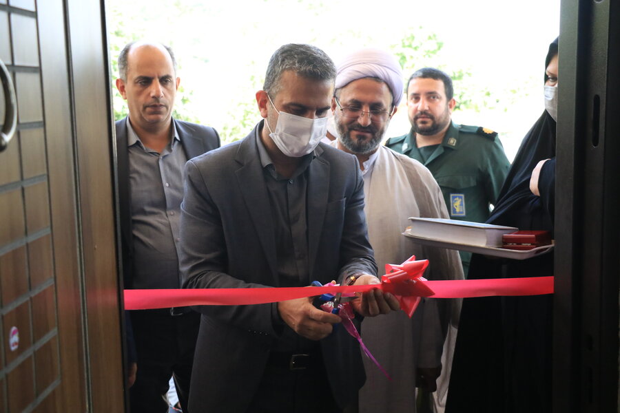 آیین افتتاح مسکن مددجویی بهزیستی در شهرستان رودبار