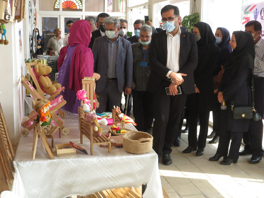 گزارش تصویری / نمایشگاه دستاوردهای مددجویان بهزیستی استان بوشهر 