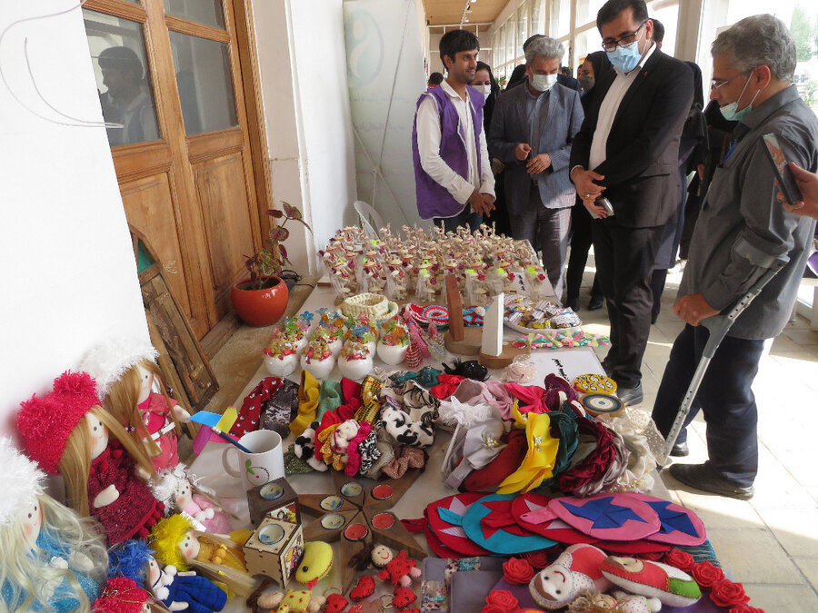 گزارش تصویری / نمایشگاه دستاوردهای مددجویان بهزیستی استان بوشهر 