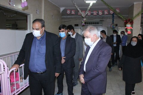 گزارش تصویری| بازدید نورصالحی رئیس شورای شهر استان اصفهان از مرکز شهید بهشتی