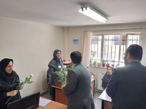 ساوجبلاغ | دیدار شهردار ،اعضاء شورای شهر و دبیر شورای مساجد با کارکنان بهزیستی