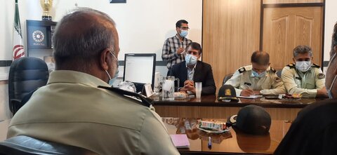 دیدار فرماندهی نیروی انتظامی با رییس بهزیستی رفسنجان