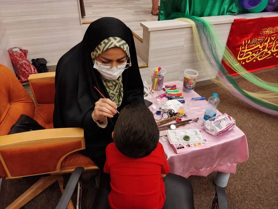 شهر تهران| برگزاری جشن عید غدیر در شیرخوارگاه شبیر