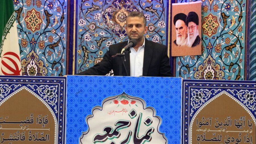 سخنرانی مدیرکل بهزیستی گیلان در خطبه های پیش از نماز جمعه / مصلی امام خمینی رشت