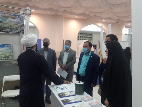 گزارش تصویری | حضور مدیرکل در نمایشگاه کشوری در تهران